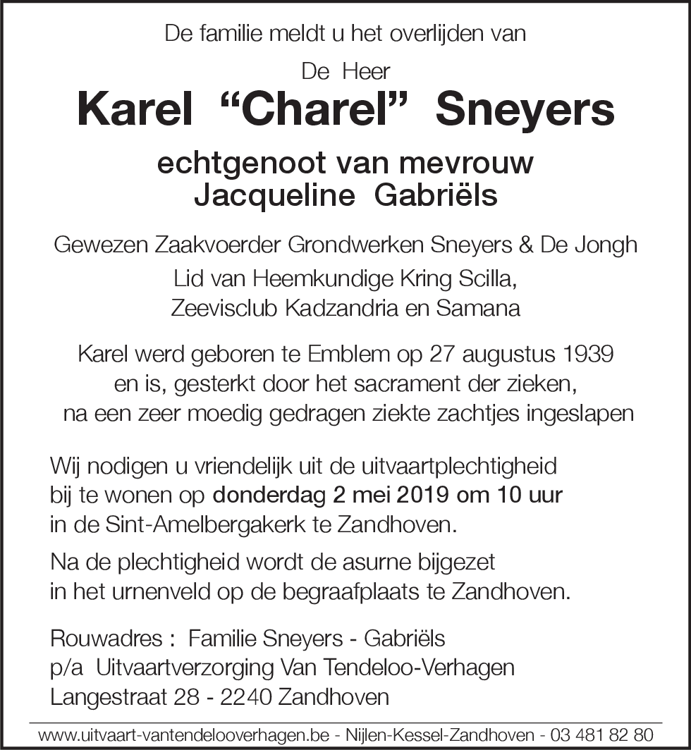 Karel Sneyers