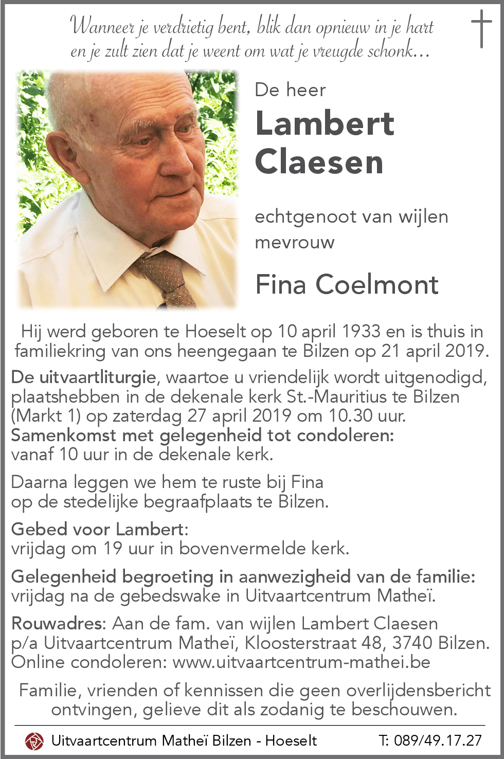 Lambert Claesen