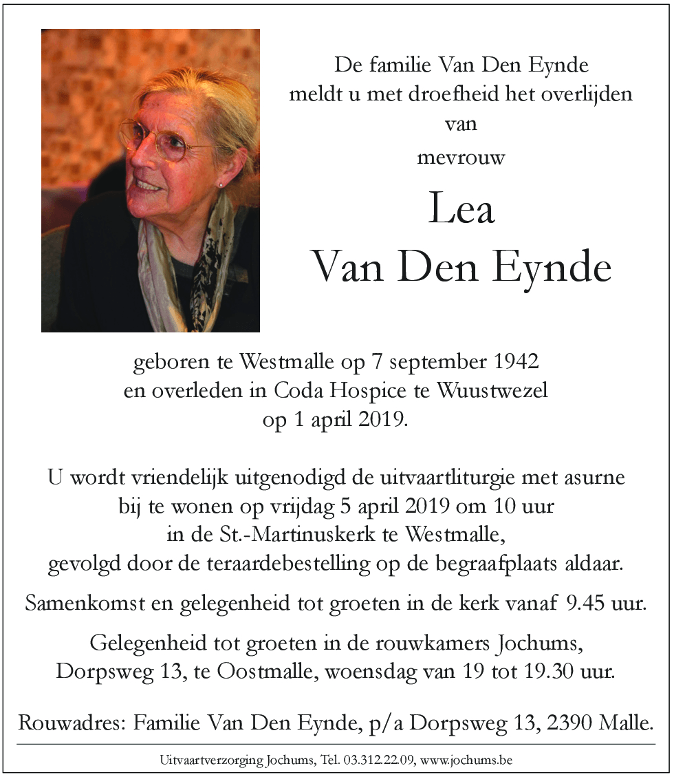 Lea Van Den Eynde