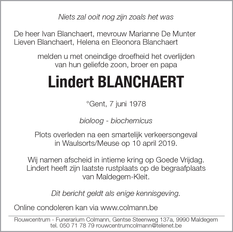 Lindert Blanchaert