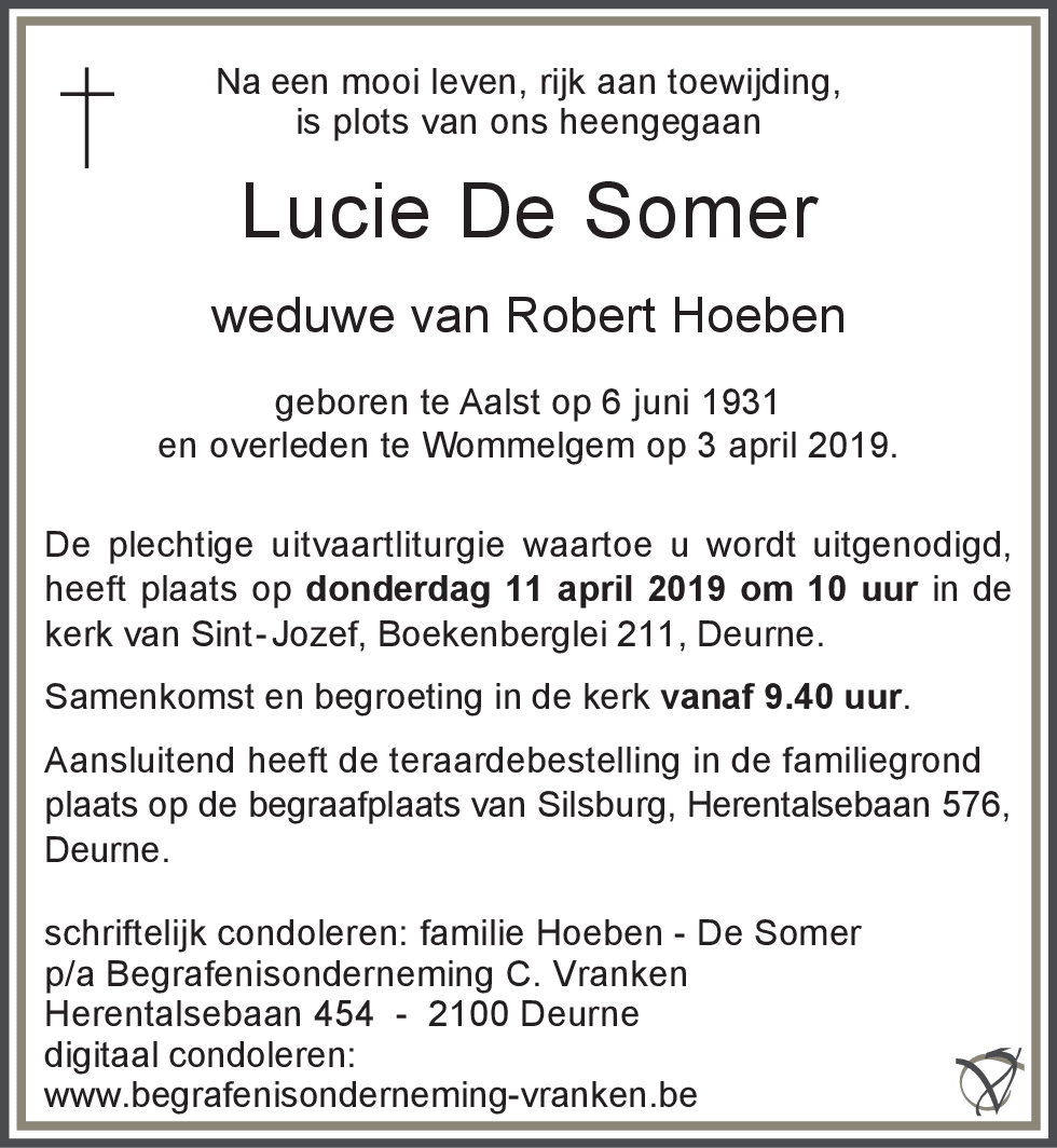 Lucie De Somer