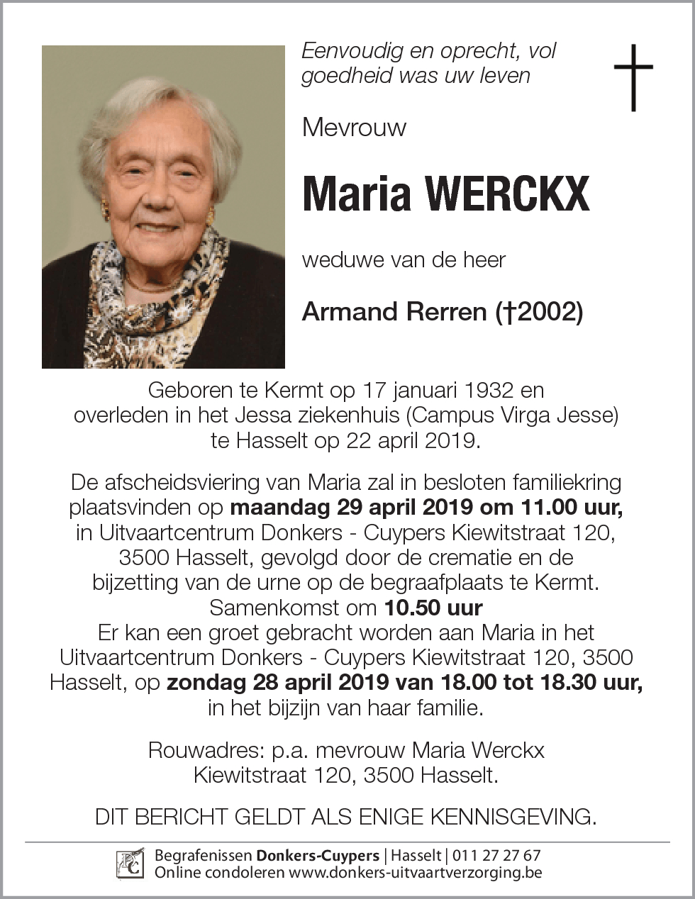 Maria Werckx
