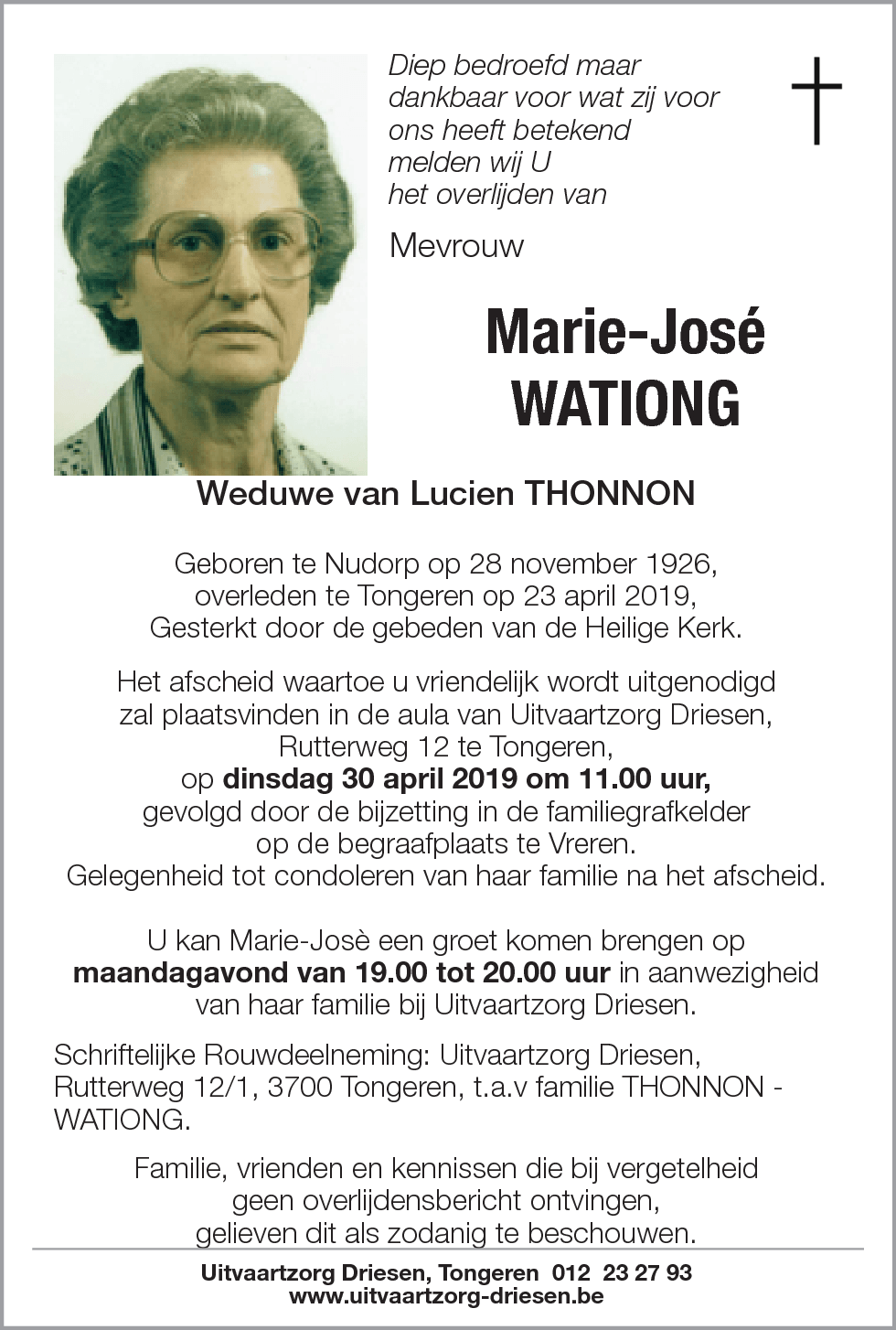 Marie-José Wathiong