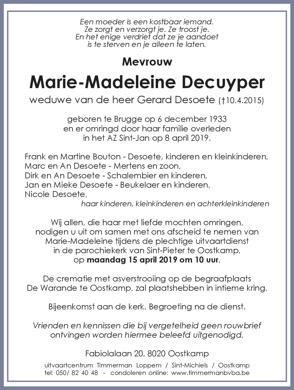 Marie-Madeleine Decuyper