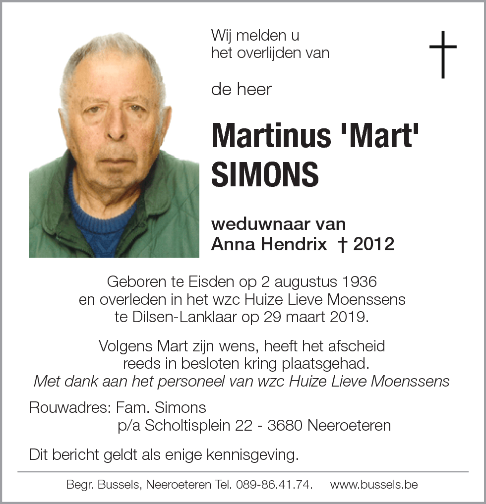 Martinus Simons