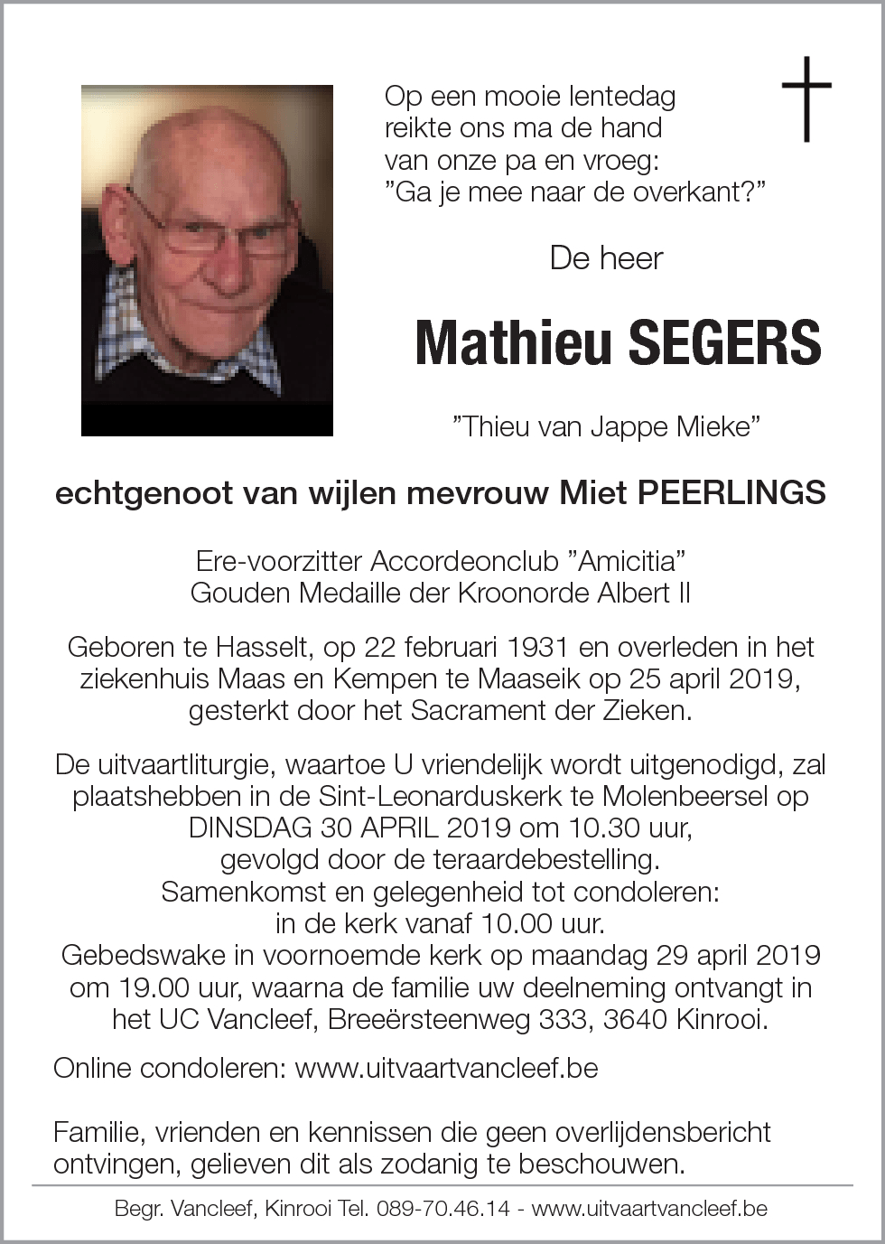 Mathieu Segers