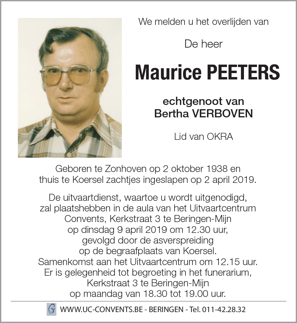 Maurice Peeters