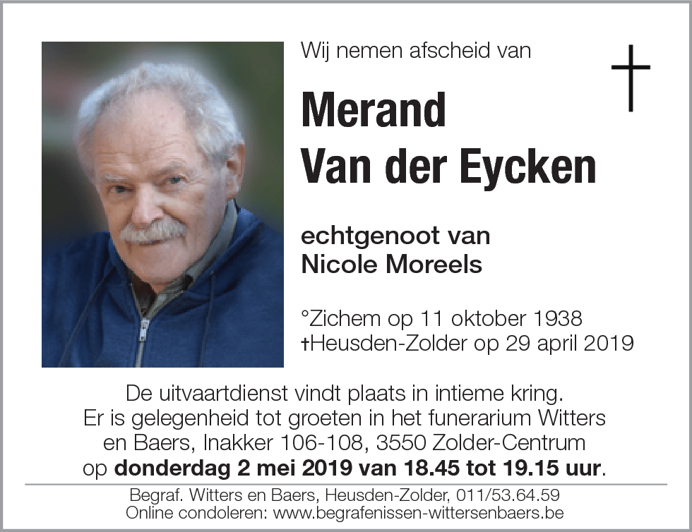 Merand Van der Eycken