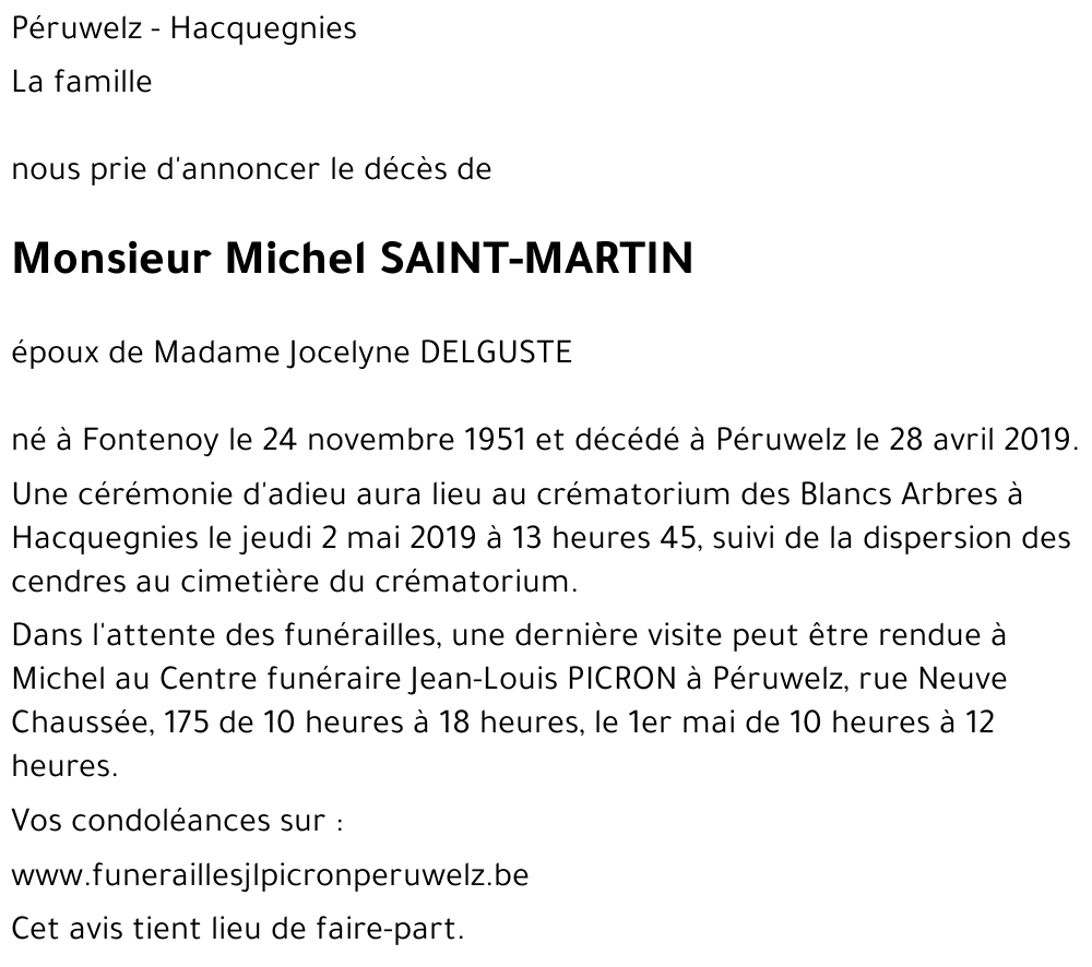 Michel Saint-Martin