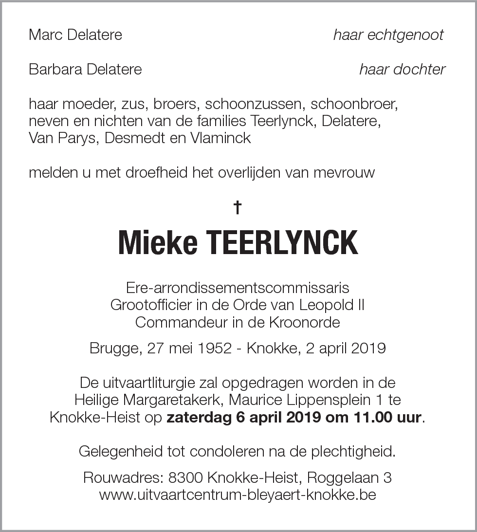 Mieke Teerlynck