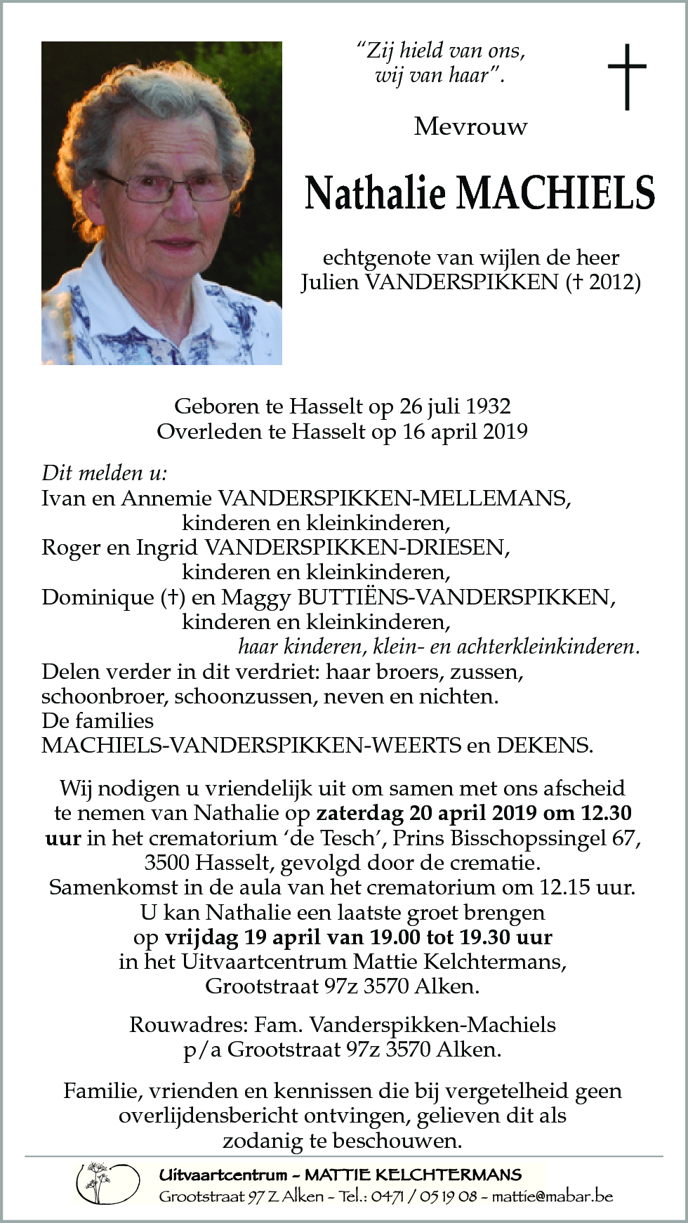 Nathalie MACHIELS