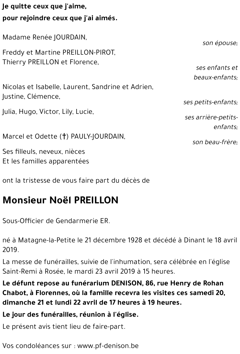 Noël PREILLON