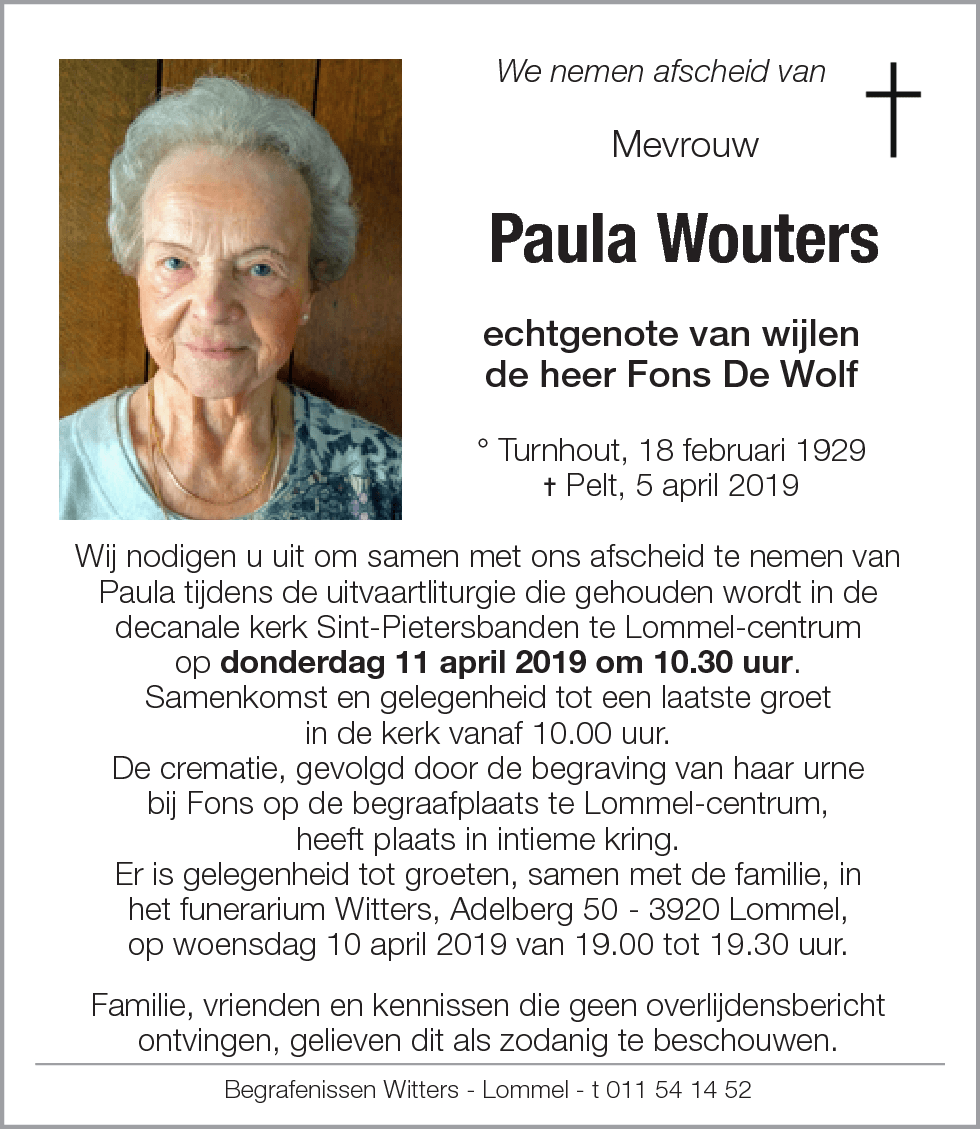 Paula Wouters