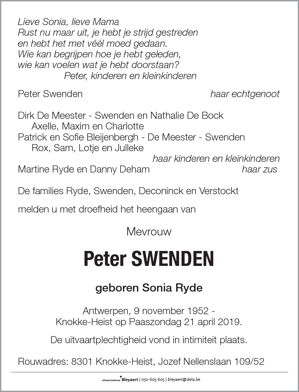 Peter Swenden