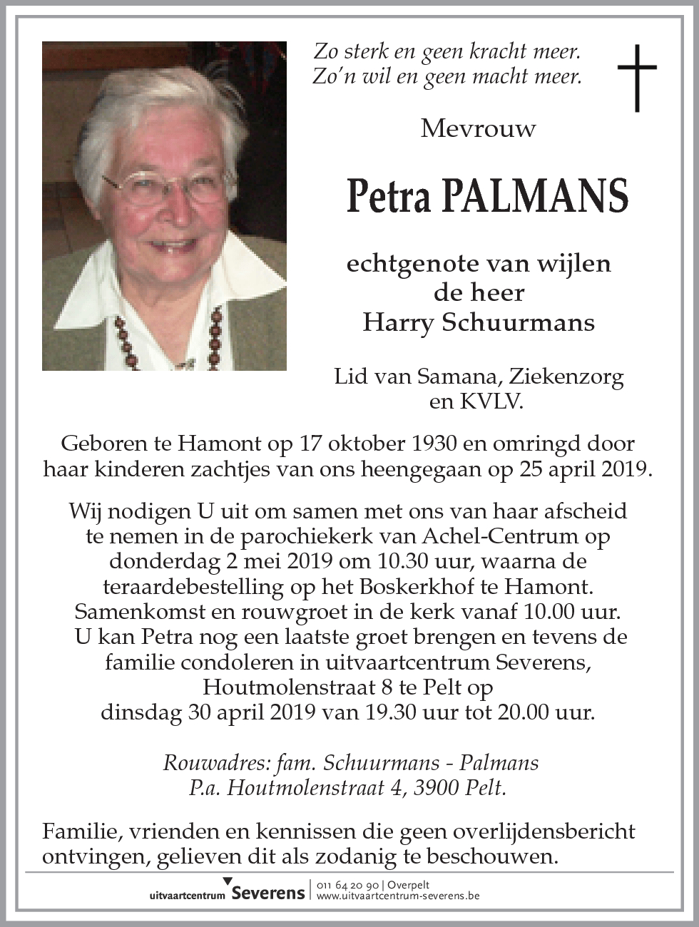 Petra Palmans