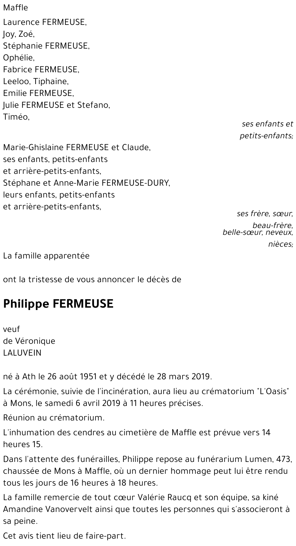 Philippe FERMEUSE
