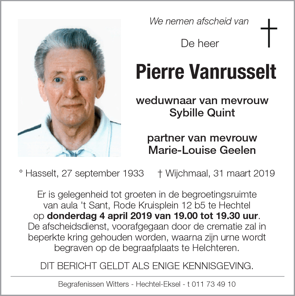 Pierre Vanrusselt
