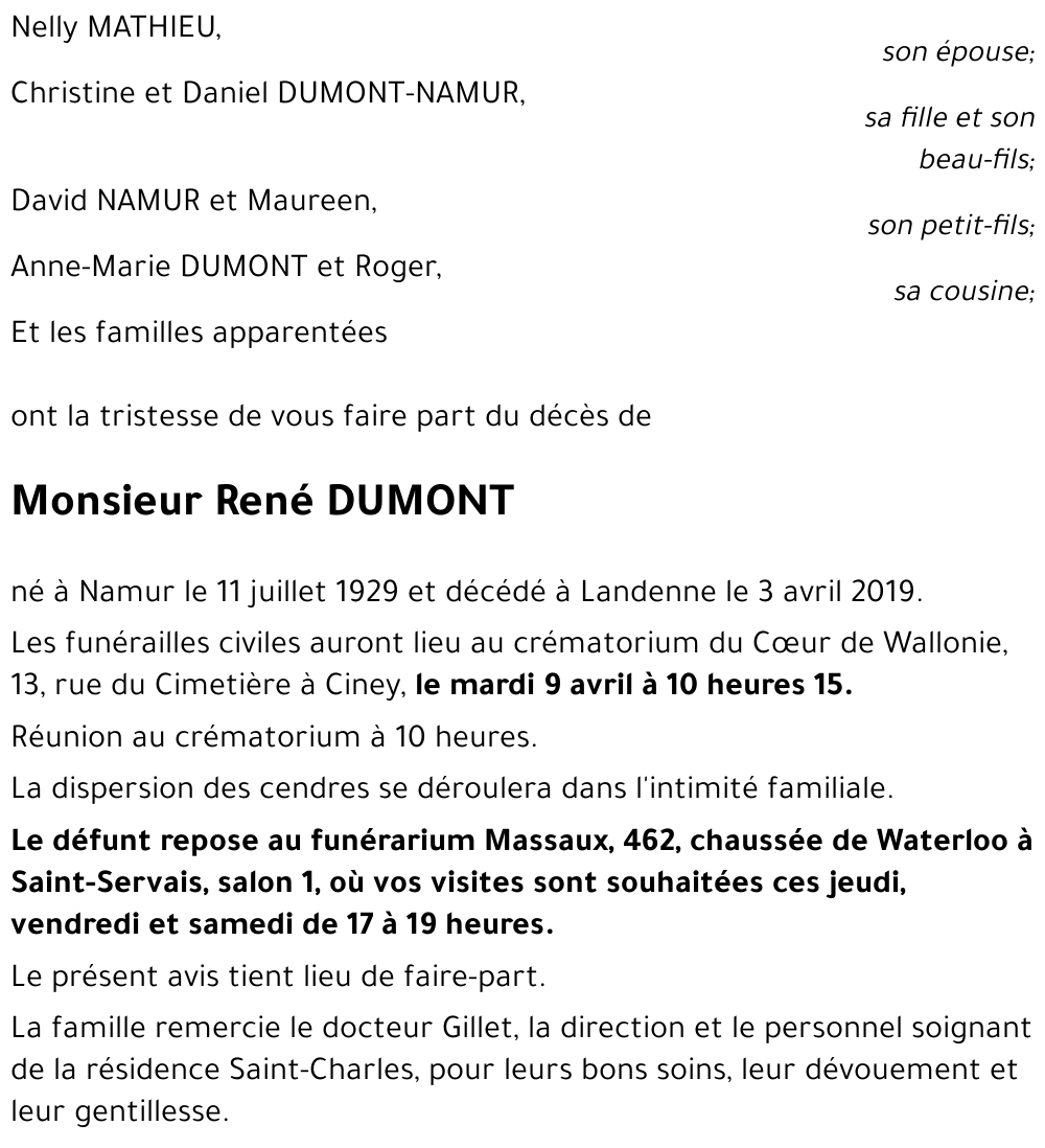 René DUMONT