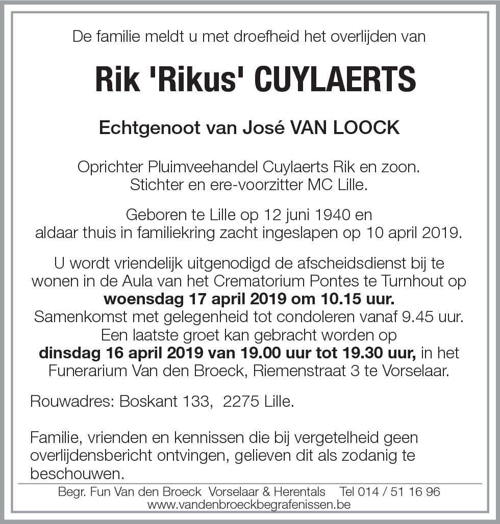Rik 'Rikus' Cuylaerts