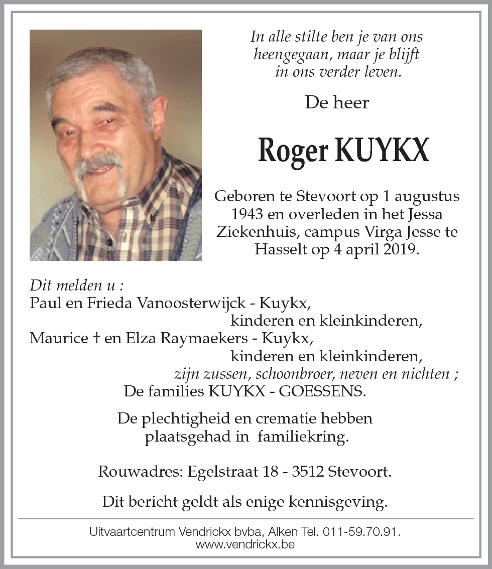 Roger Kuykx