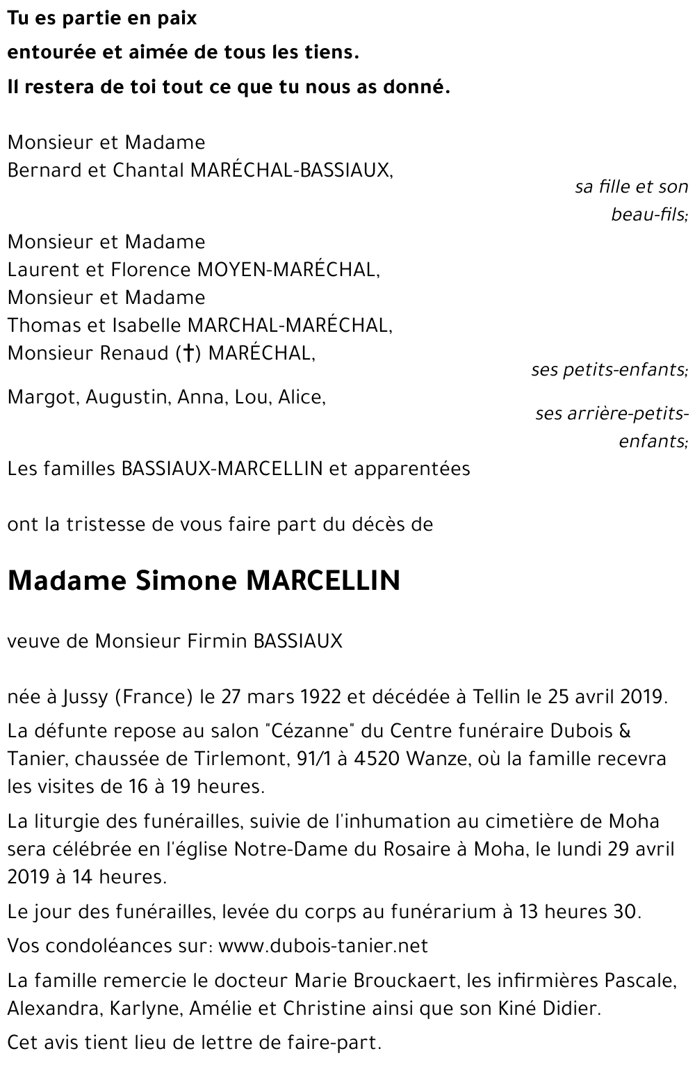 Simone MARCELLIN