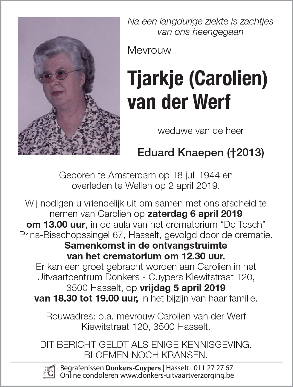 Tjarkje van der Werf