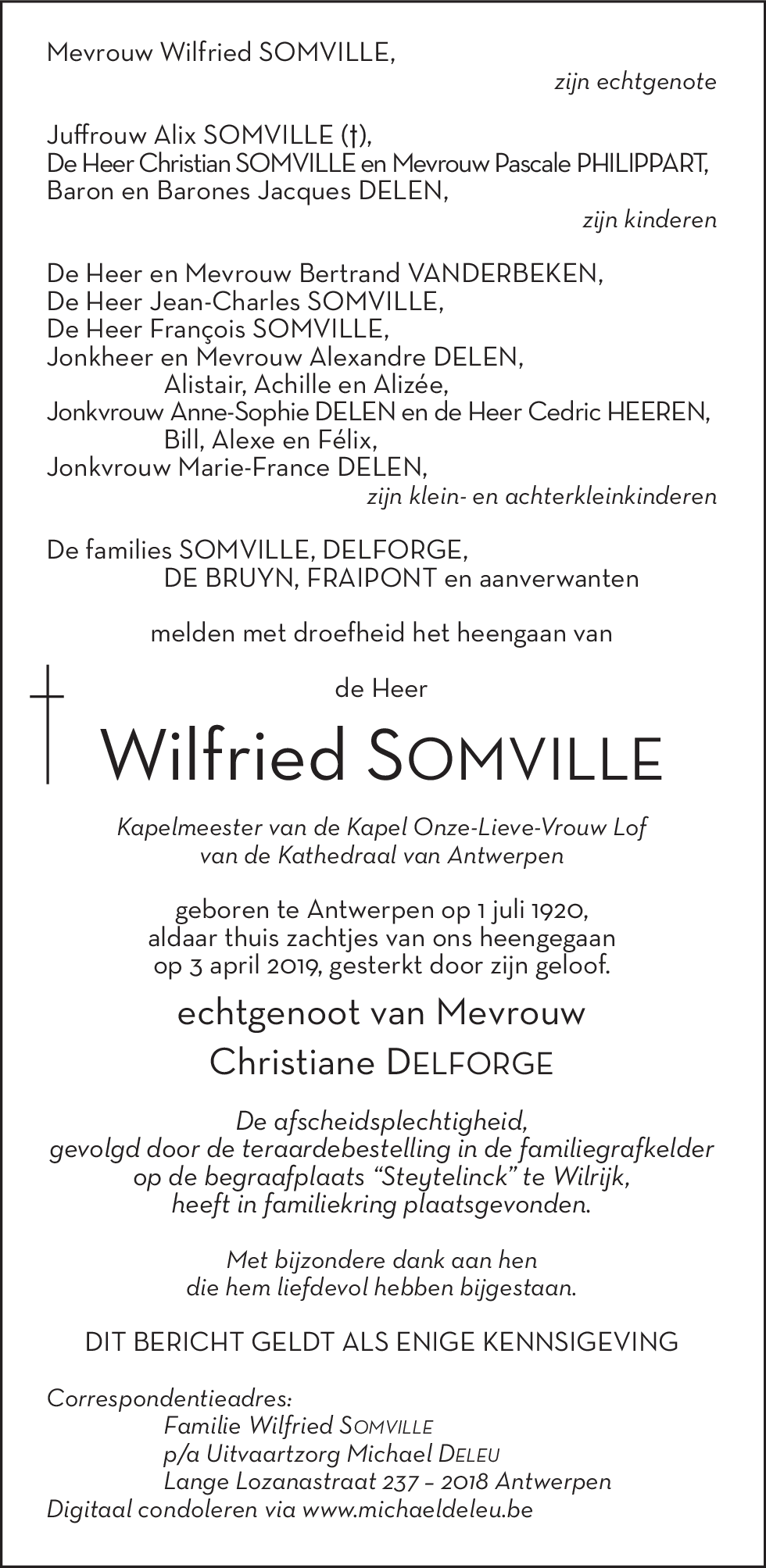 Wilfried Somville