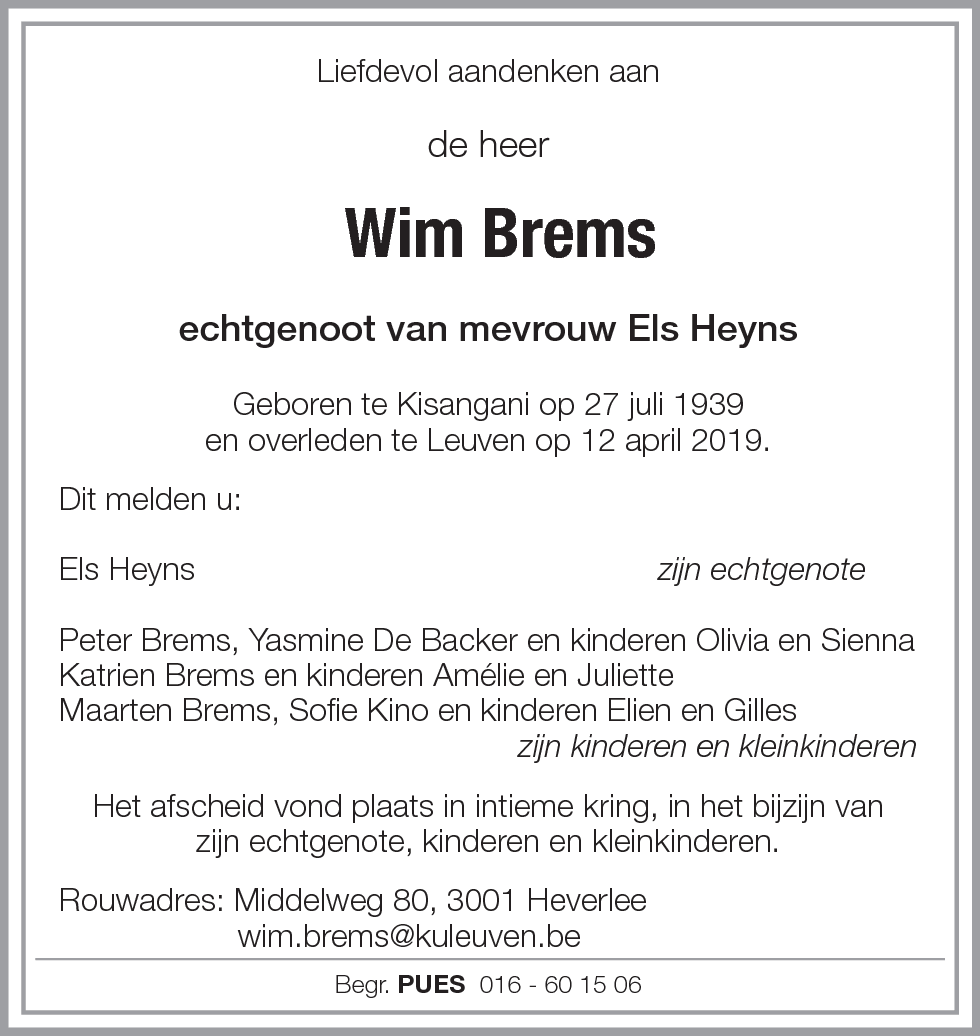 Wim Brems