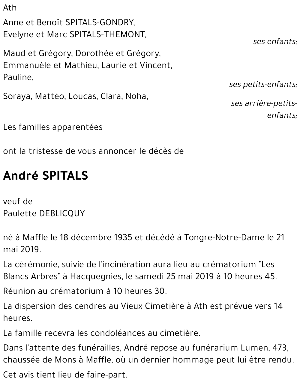 André SPITALS