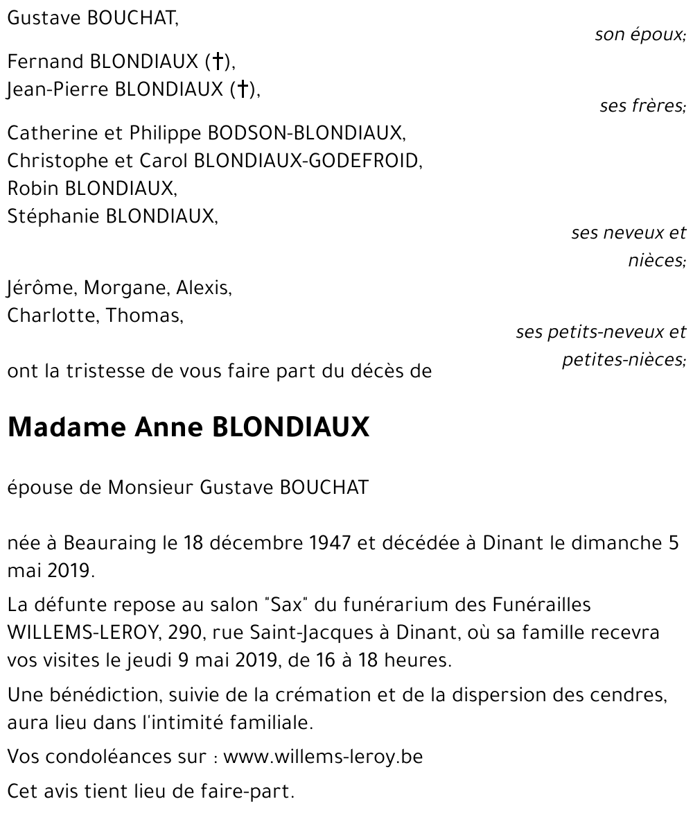 Anne BLONDIAUX