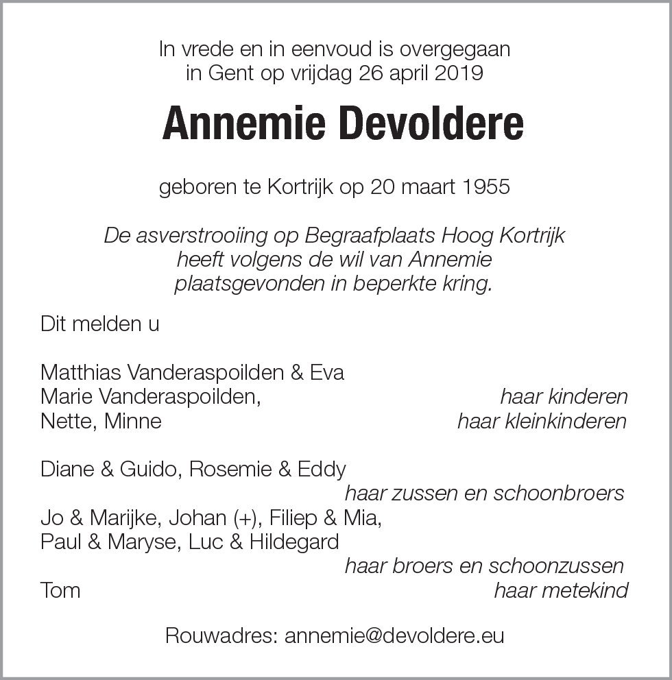 Annemie Devoldere