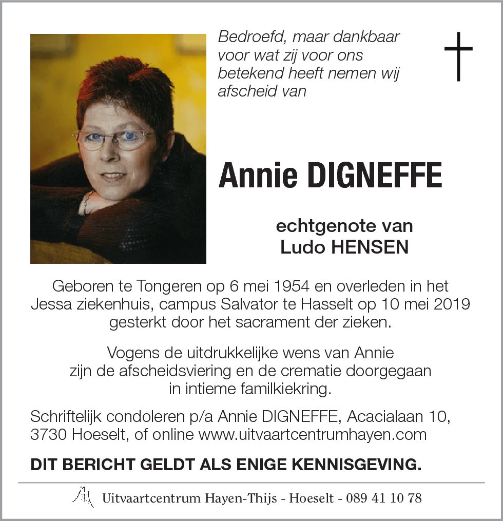 Annie DIGNEFFE