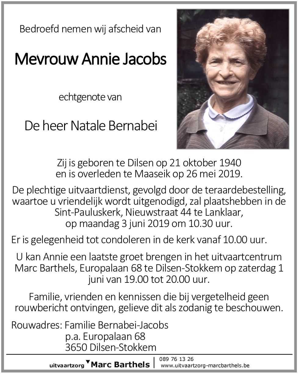 Annie Jacobs