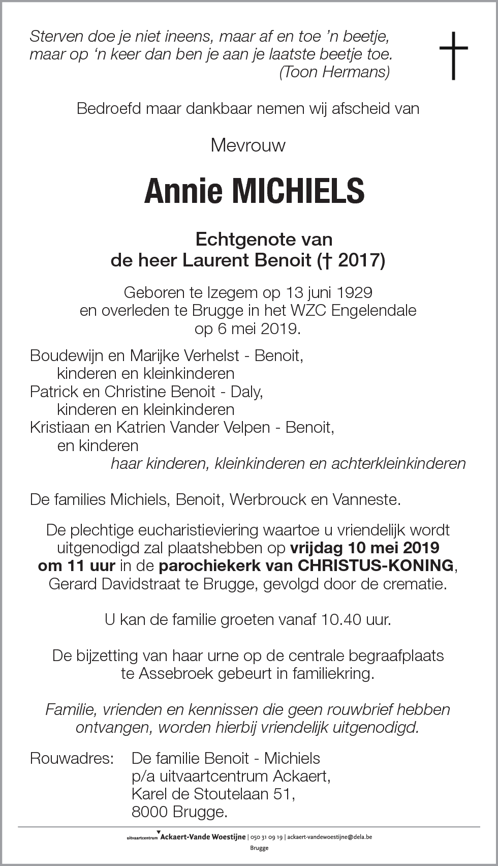 Annie Michiels