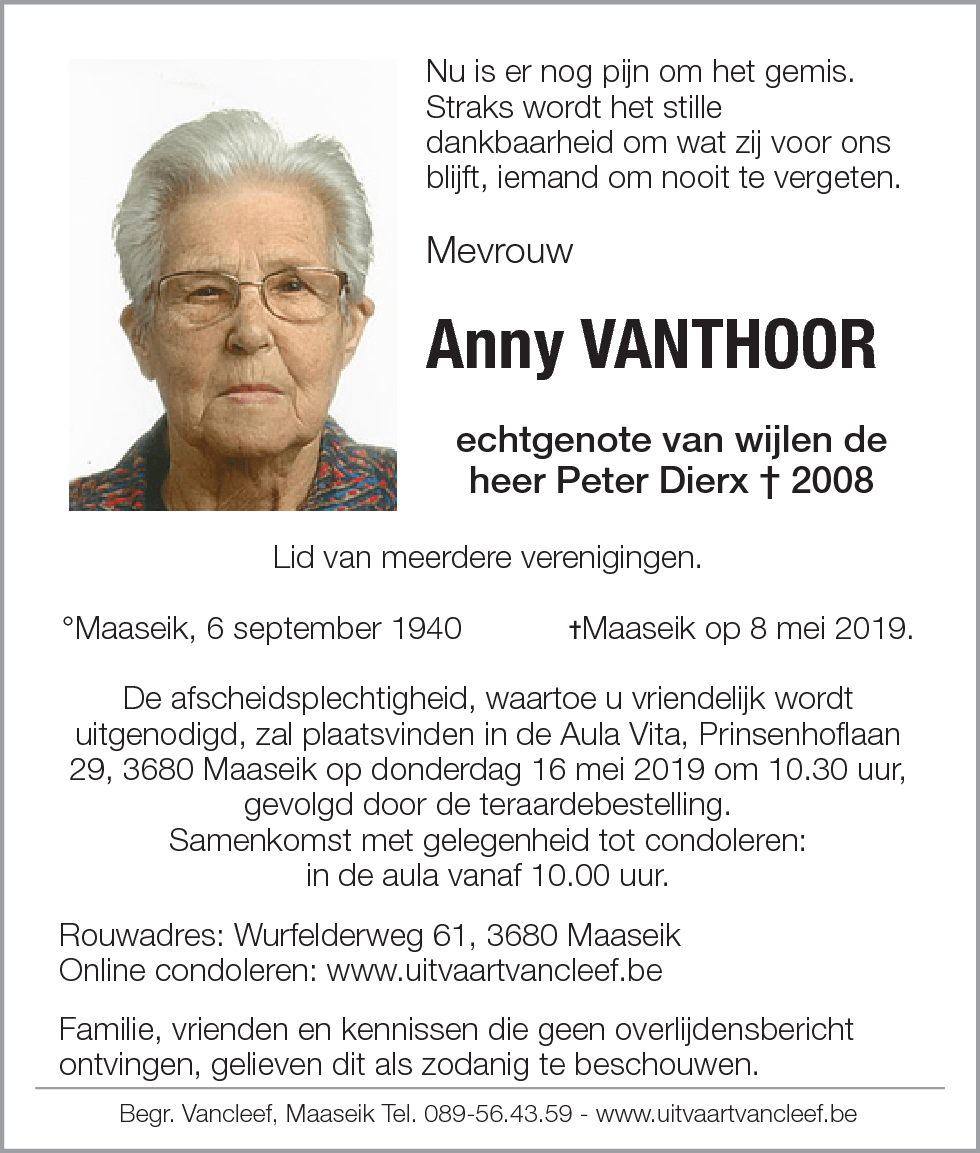 Anny Vanthoor