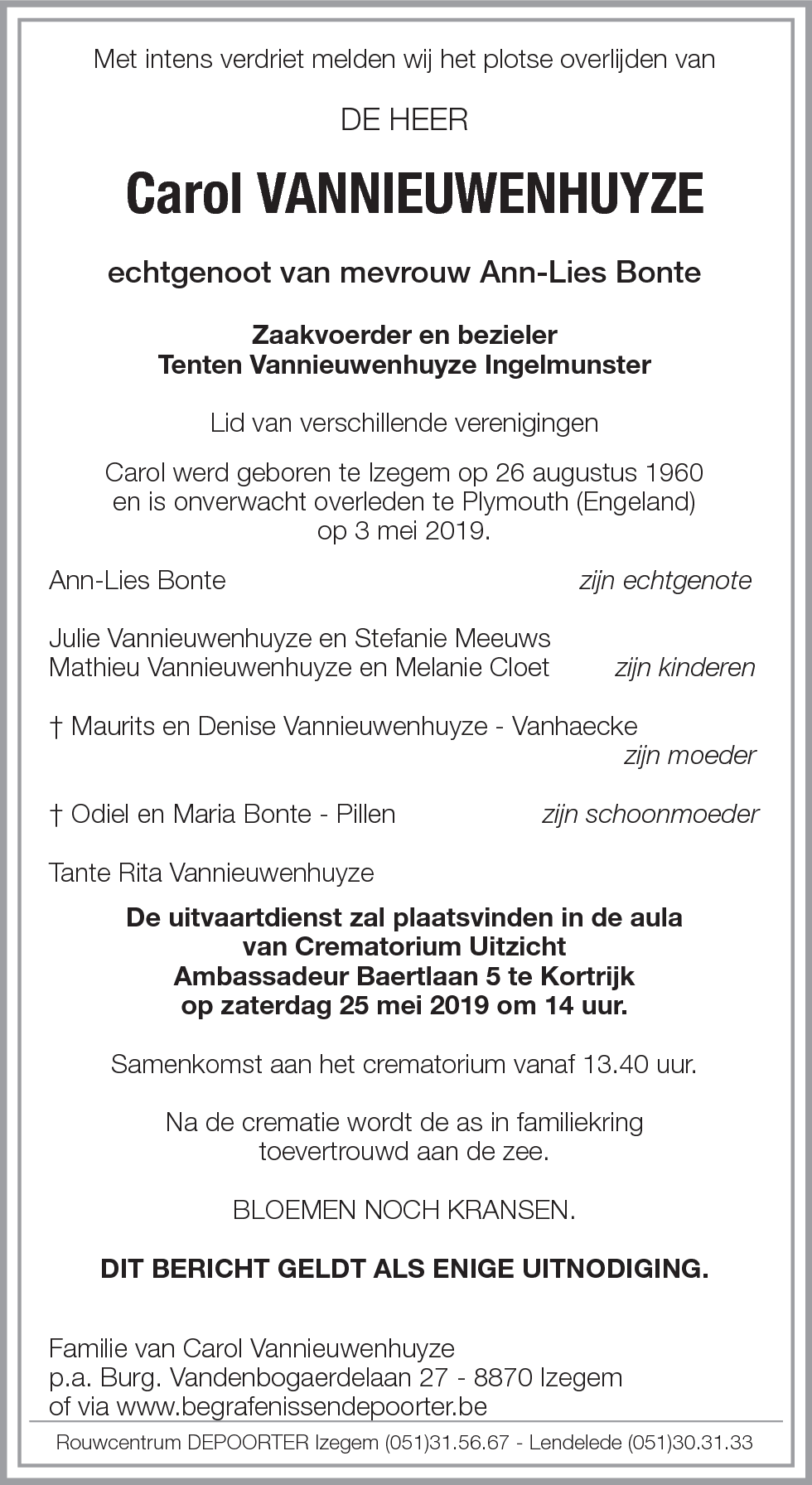 Carol Vannieuwenhuyze