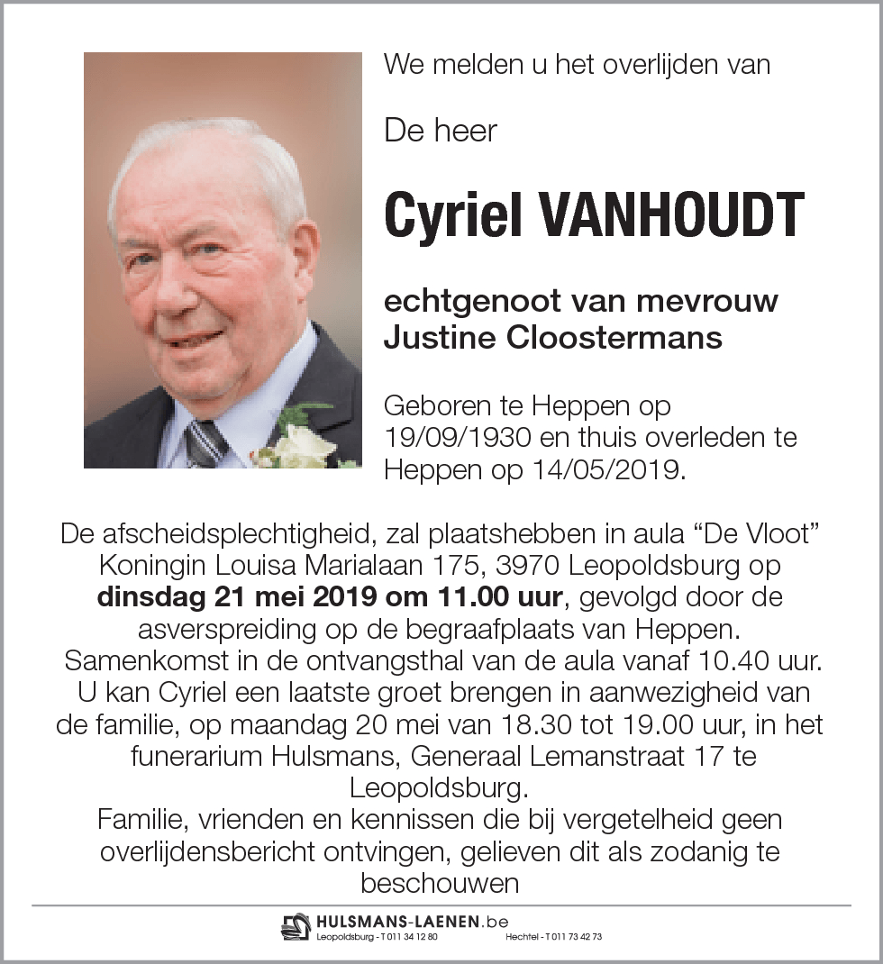 Cyriel Vanhoudt