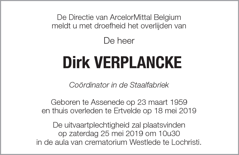 Dirk Verplancke