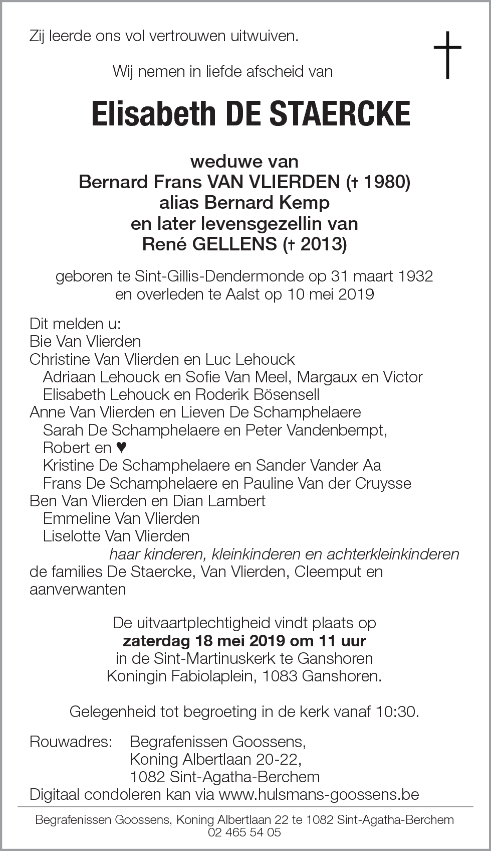 Elisabeth De Staercke