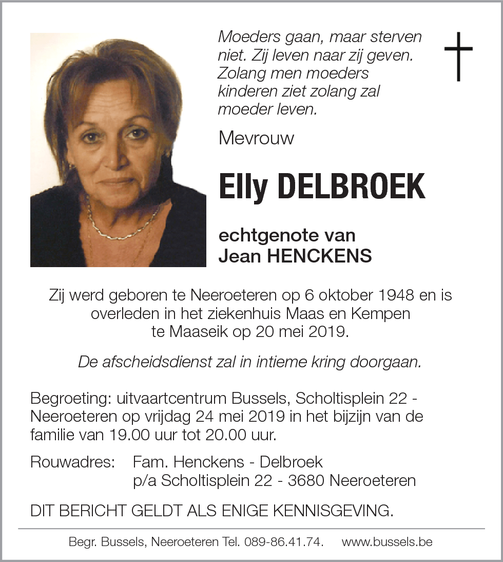 Elly DELBROEK