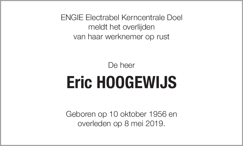 Eric Hoogewijs