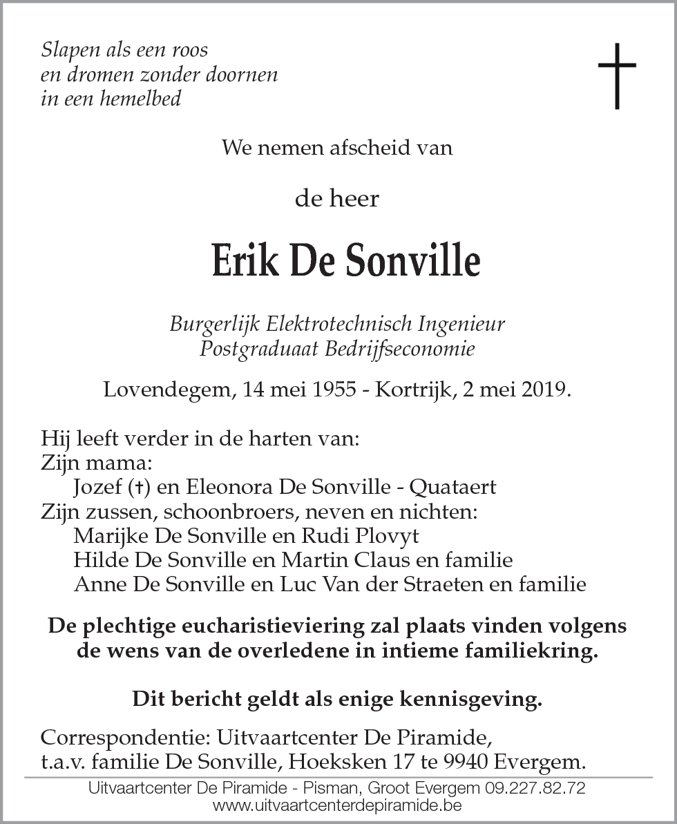 Erik De Sonville