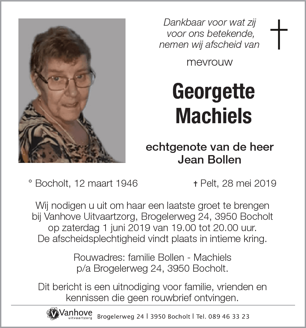 Georgette Machiels