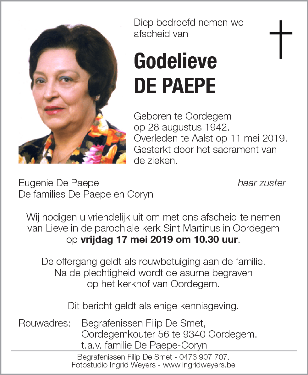 Godelieve De Paepe