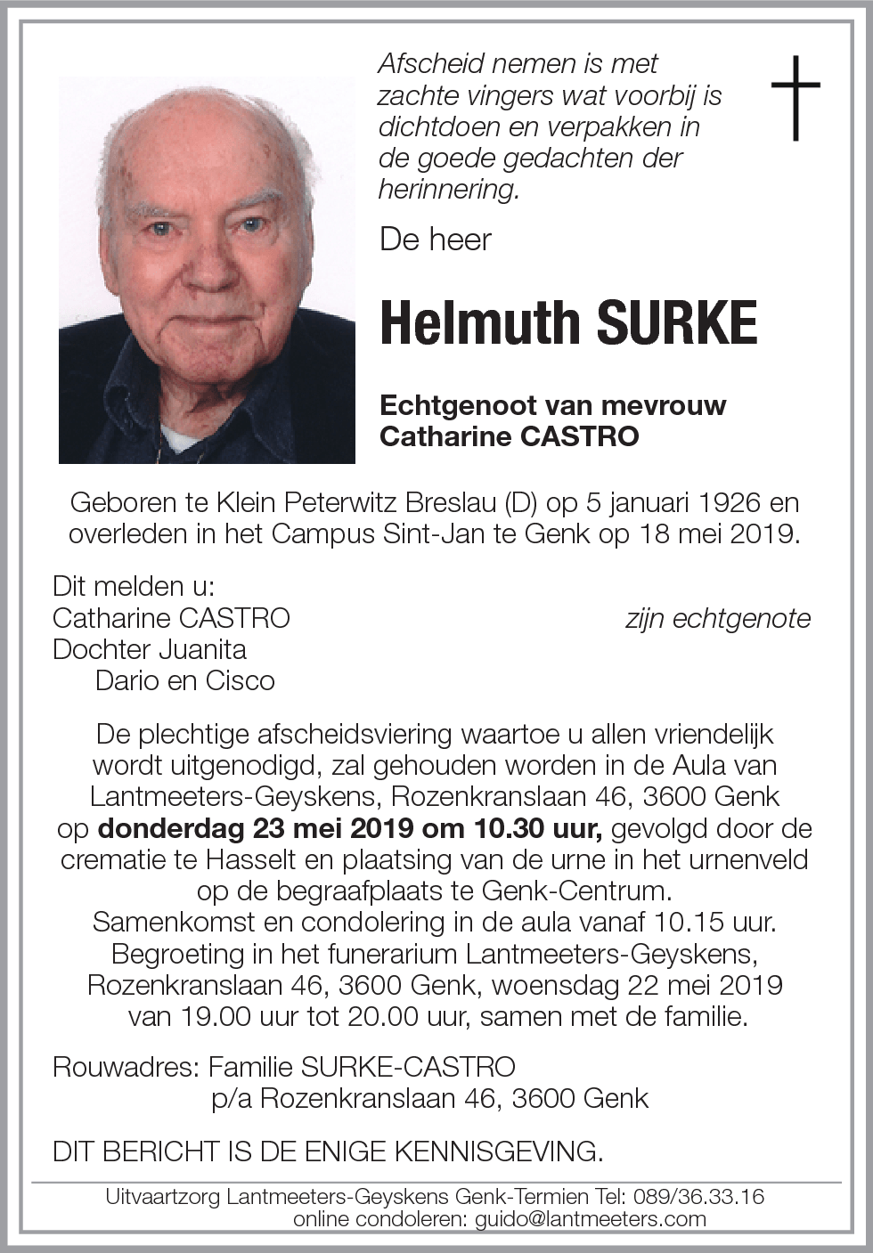 Helmuth SURKE