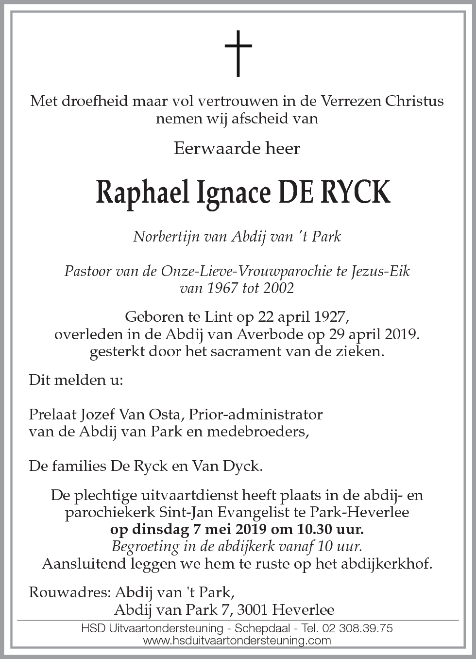 Ignace Raphael De Ryck