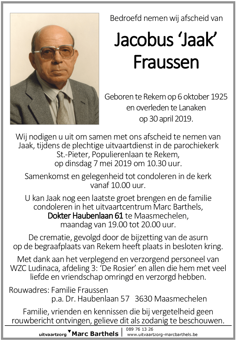 Jaak Fraussen