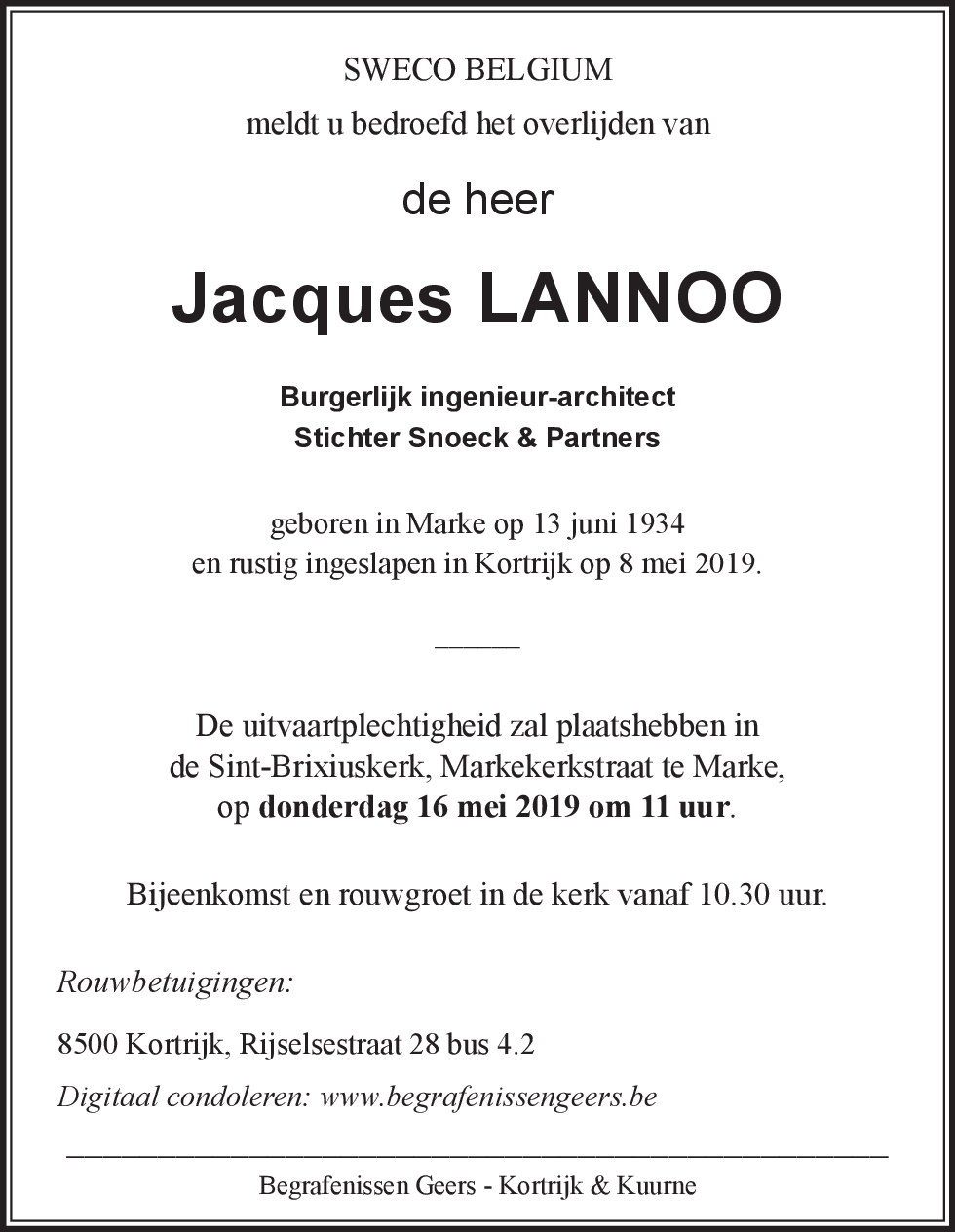 Jacques LANNOO