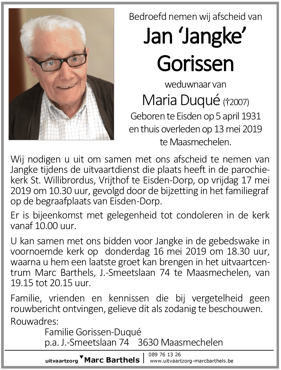 Jan 'Jangke' Gorissen