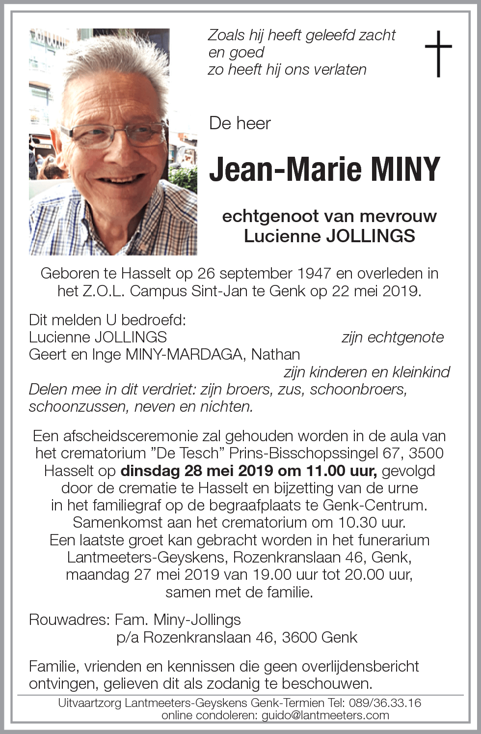 Jean Marie MINY